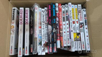 Lotto 5 - manga vari, volumi singoli 