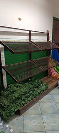 scaffali in ferro per ortofrutta 