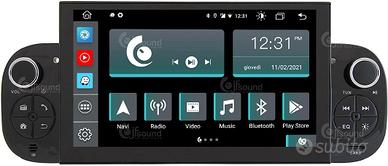 JF-Sound radio Custom Fit per Fiat Panda