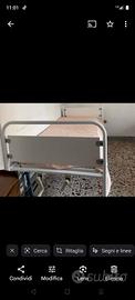 letto ospedale per anziani completa di tutto 