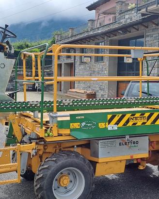 carro raccolta elettrico blosi zip 25