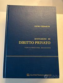 Istituzioni di diritto privato - Pietro Trimarchi