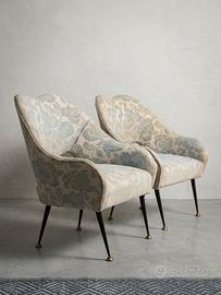 Poltrone Vintage Anni '50  mid century italiano
