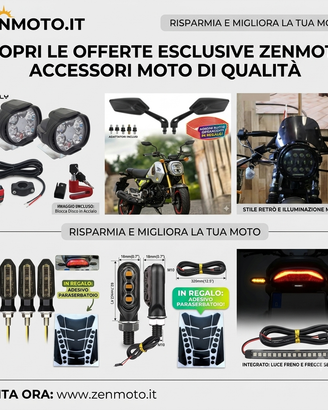 Accessori, Scarichi e Ricambi Moto - Fari LED, Fre