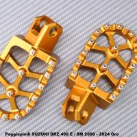 Poggiapiedi SUZUKI DRZ 400 E / SM 2000 - 2024 Oro