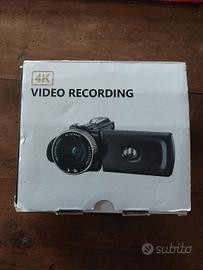 Hojocojo Videocamera 4K 32Gb SD