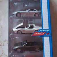 blister 5 metal models Burago 1/64