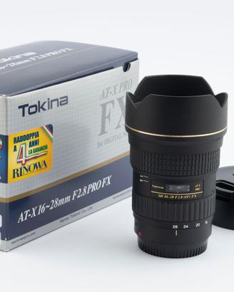 Tokina AT-X 16-28mm f/2.8 Pro FX per Canon