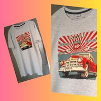 T-shirt Uomo Grigia Taglia  L Route 66 