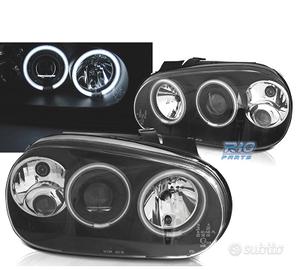 FARI VOLKSWAGEN VW GOLF 4 ANGEL EYES NERI