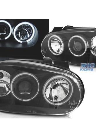 FARI VOLKSWAGEN VW GOLF 4 ANGEL EYES NERI