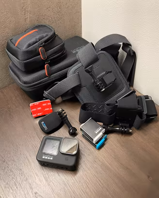 Gopro Hero 9 con accessori originali