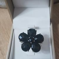 anello in argento 925 pietre onice