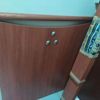 Letto singolo completo di testiera