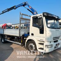 Iveco 120E180 GRU PM CASSONE FISSO APERTO