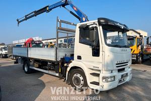 Iveco 120E180 GRU PM CASSONE FISSO APERTO