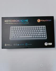 keychron tastiera  K2 HE Cemento Gaming