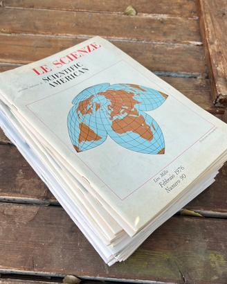 Lotto Riviste Vintage "Le Scienze"