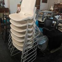 set 15 sedie ikea metallo e pvc