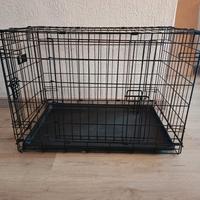 gabbia kennel cane L 77 x P 49 x H 54 cm , Doppia 