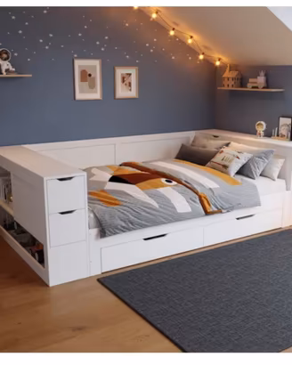 LETTO MULTIFUNZIONALE 140×190 CON MATERASSO – ACQU