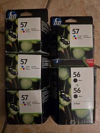 Cartucce stampante hp 56 e 57