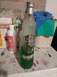 bottiglia vodka russa alla menta da collezione 