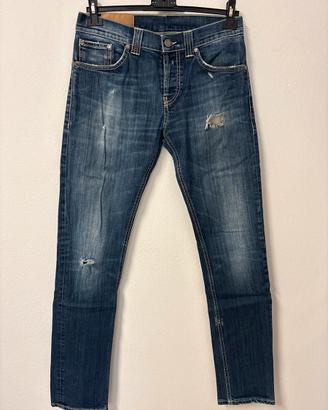 Jeans Dondup uomo tg 31 modello lucky slim blu