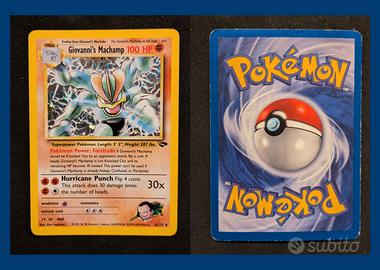 Carte Pokemon - Giovanni's Machamp (GC6)