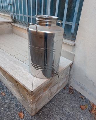 Contenitore  per olio 50 litri con rubinetto