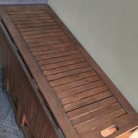 Tavolino richiudibile con 4 sedie