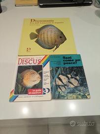 Discusmania e 2 libri discus malattie acquario