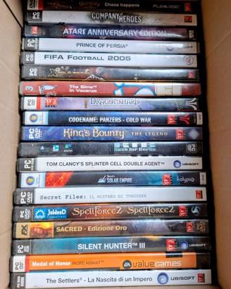 24 giochi PC nuovi – retrogaming collezione