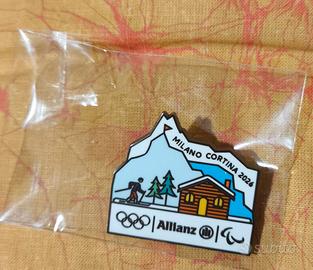 Spilla pin Allianz olimpiadi Milano Cortina 2026