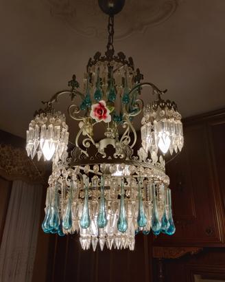 lampadario e due  bajour abbinate 