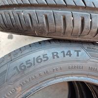 4 gomme estive 165/65 R14 T