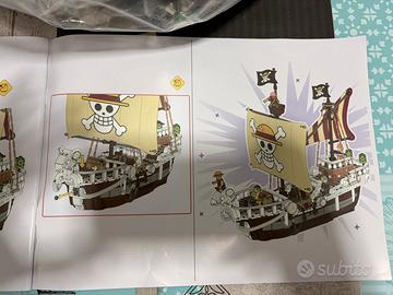 Set nave pirata Costruzioni ispirate One Piece
