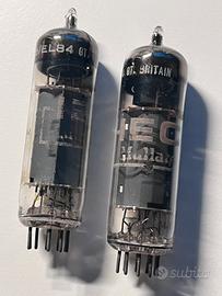 Coppia Mullard IEC EL84 / 6BQ5 – Great Britain