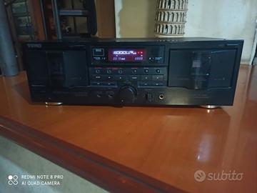 piastra teac w760r doppia cassetta reverse