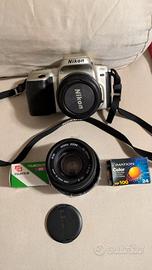 Nikon F50 + Nikon AF Nikkor 35-80mm+Sigma 70-210mm