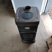 stufa a legna a colonna Nordica 