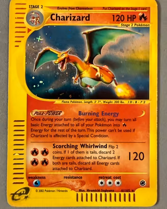 Charizard Expedition 6/165 prezzo trattabile