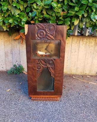 Orologio a pendolo in legno