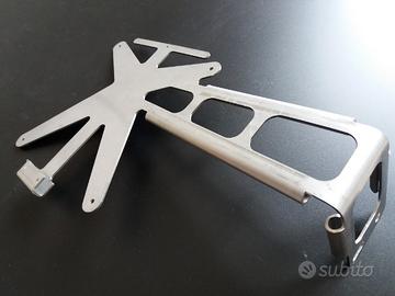 Porta targa laterale custom, cafè racer, street