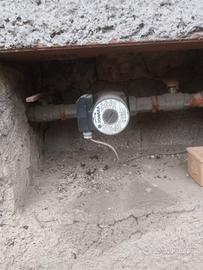 camino completo con caldaia a legna