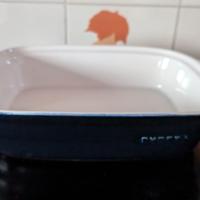Pirofila vintage in ceramica Pirex
