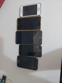 Box di 5 smartphone vecchia data