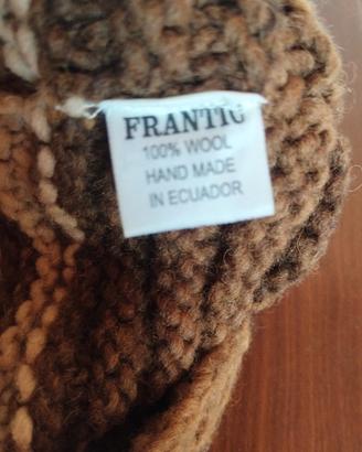 Cappello Frantic 100% lana handmade Ecuador 