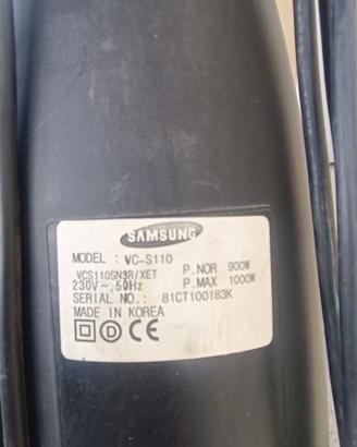 Aspirapolvere scopa elettrica Samsung