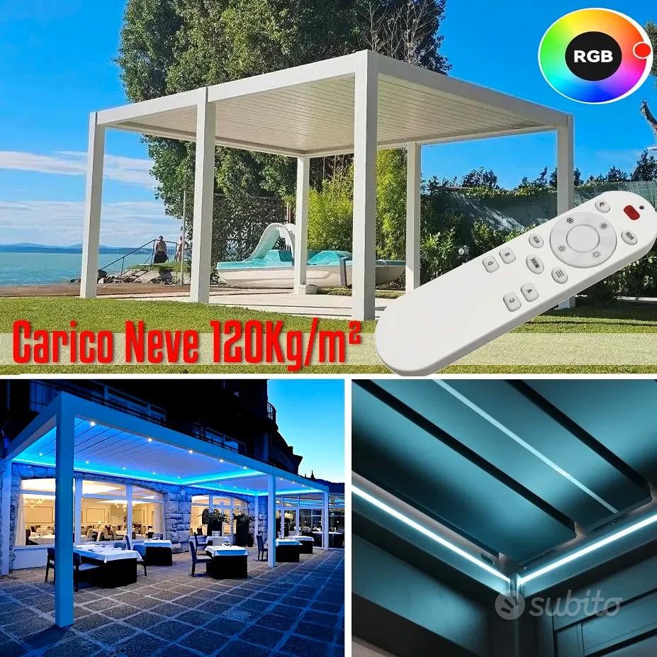 Subito Gazebo pergola bioclimatica 8x4